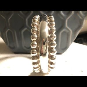 STERLING SILVER BANGLE